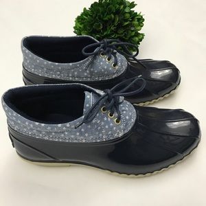 Tommy Hilfiger short star printed duck boots
